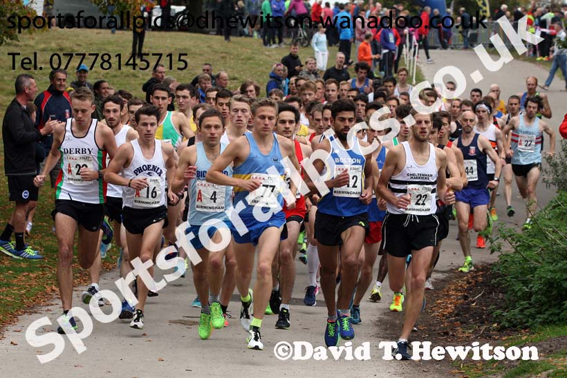 Senior mens 6 stage road relay, English National 6 and 4 Stage Road Relays, Sutton Park, Birmingham. Photo: David T. Hewitson/Sports for All Pics